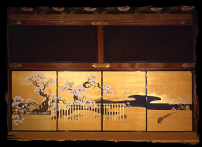 Second room of the Kuro-Shoin Oukakijizu (pheasant under cherry blossoms illustration) 