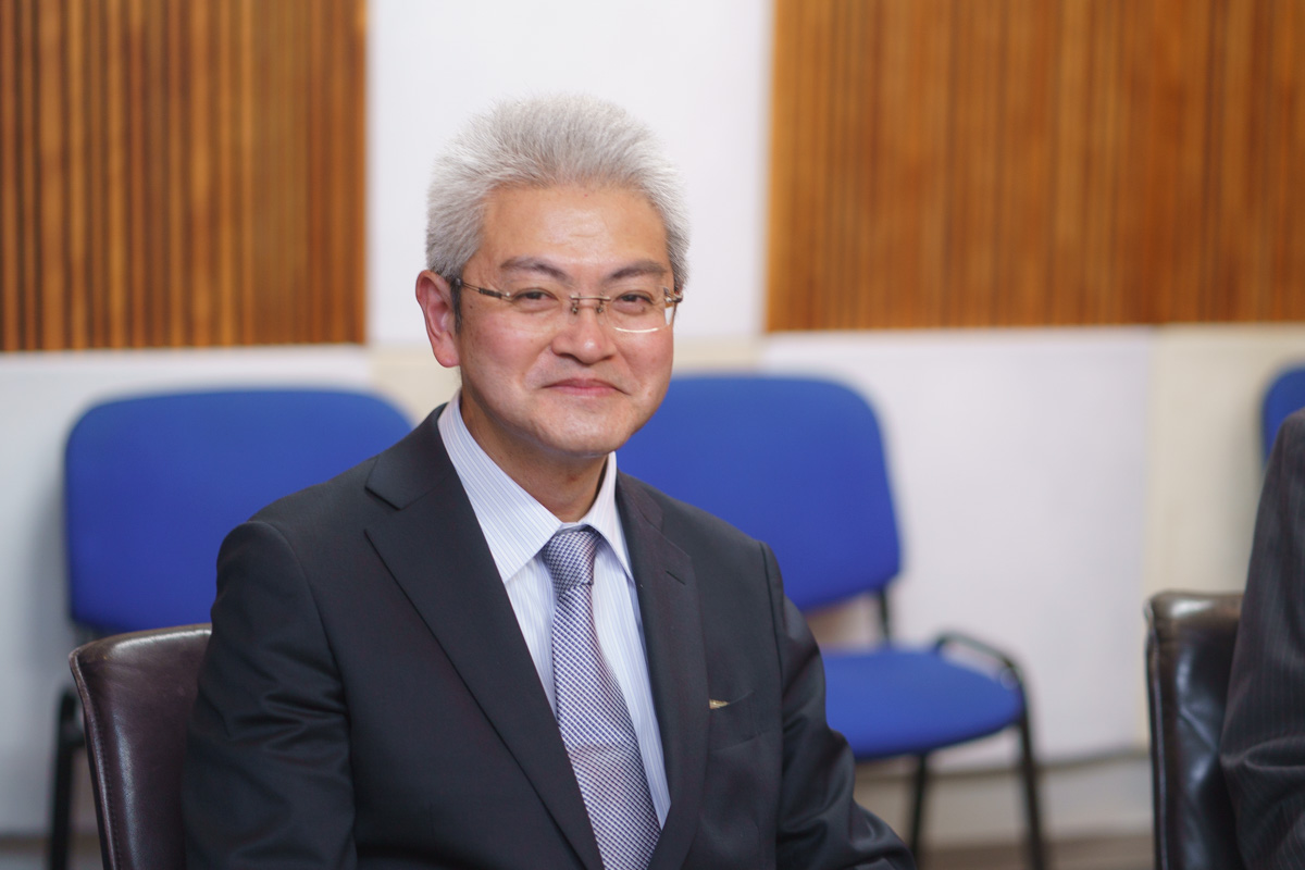 Masakazu Nagatsuma, Director and General Manager of the Development Department, LUXMAN