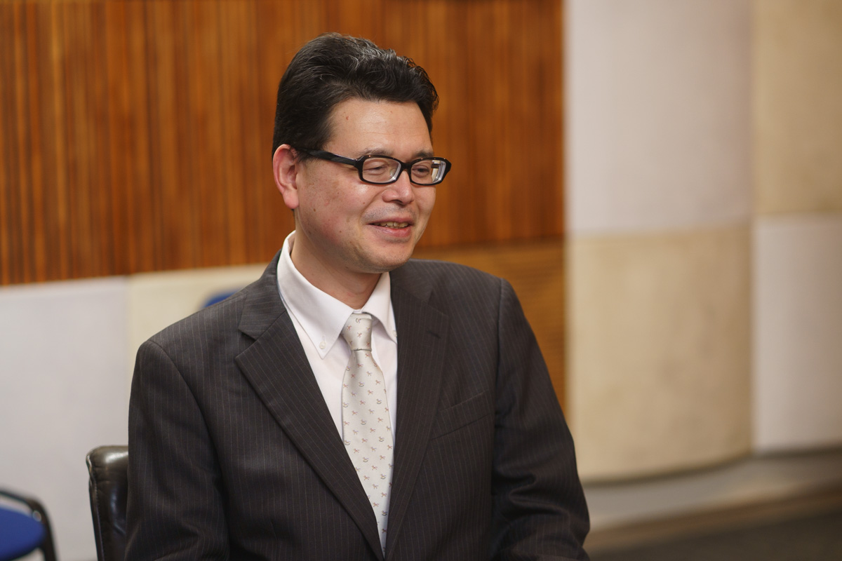 Michihiro Tamura, Manager of the Development Department, LUXMAN