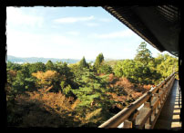 The view from the top of the Sanmon Gate